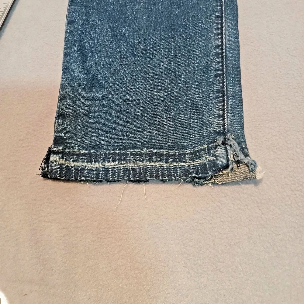 True Religion Jeno Jeans‎ Men 34 Blue Wash Relaxed Slim Stretch Straight Whisker